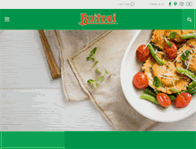 Tablet Screenshot of buitoni.com