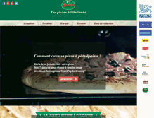 Tablet Screenshot of buitoni.fr